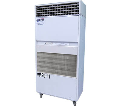 Monobloc watergekoeld Watergekoelde Verrijdbare Airconditioner WA20