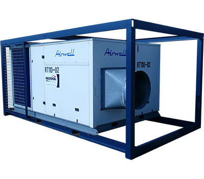 Rooftopunits Luchtgekoelde rooftop airconditioner RT110