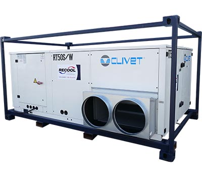 Watergekoelde Luchtbehandelingskast in splitopstelling Water/Lucht Warmtepomp RT50S-W